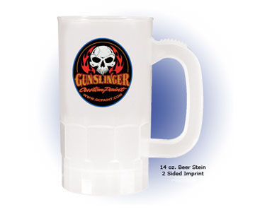 14 oz. Beer Stein (2 Side), Full Color Digital