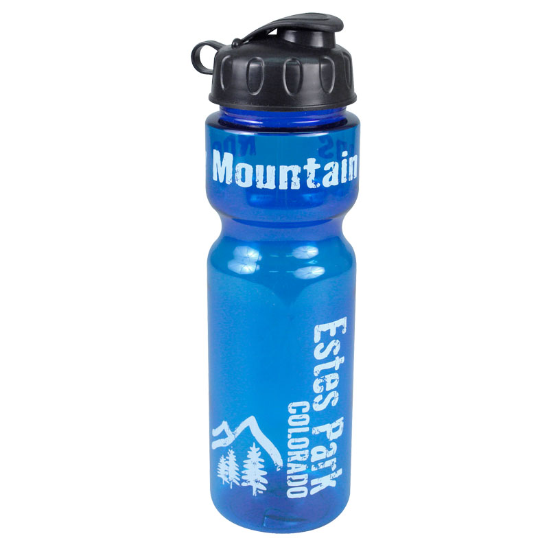 Champion - 28 oz. Trans. Bottle - Flip Lid
