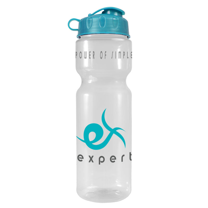 Champion - 28 oz. Trans. Bottle - Flip Lid