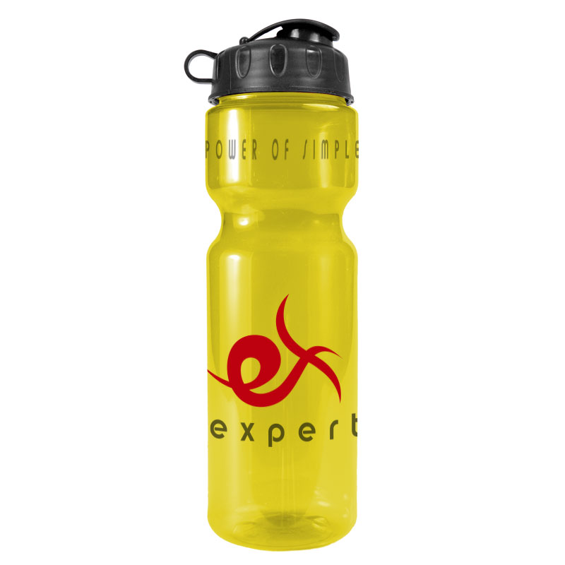 Champion - 28 oz. Trans. Bottle - Flip Lid