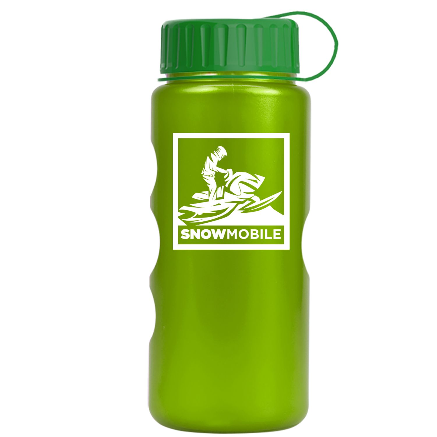 Mini Peak - 22 oz. Metalike Bottle -Tethered Lid