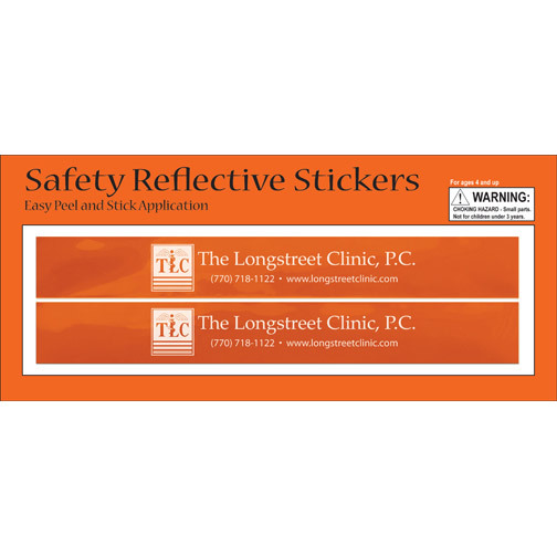Rectangular Safety Stickers