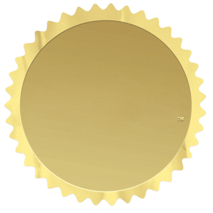 Embossed Foil Seals With Matte Finish
