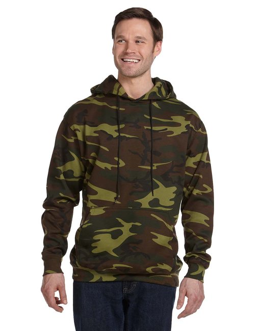 Unisex Camo Fleece Hoodie Sweatshirt