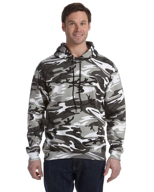 Unisex Camo Fleece Hoodie Sweatshirt