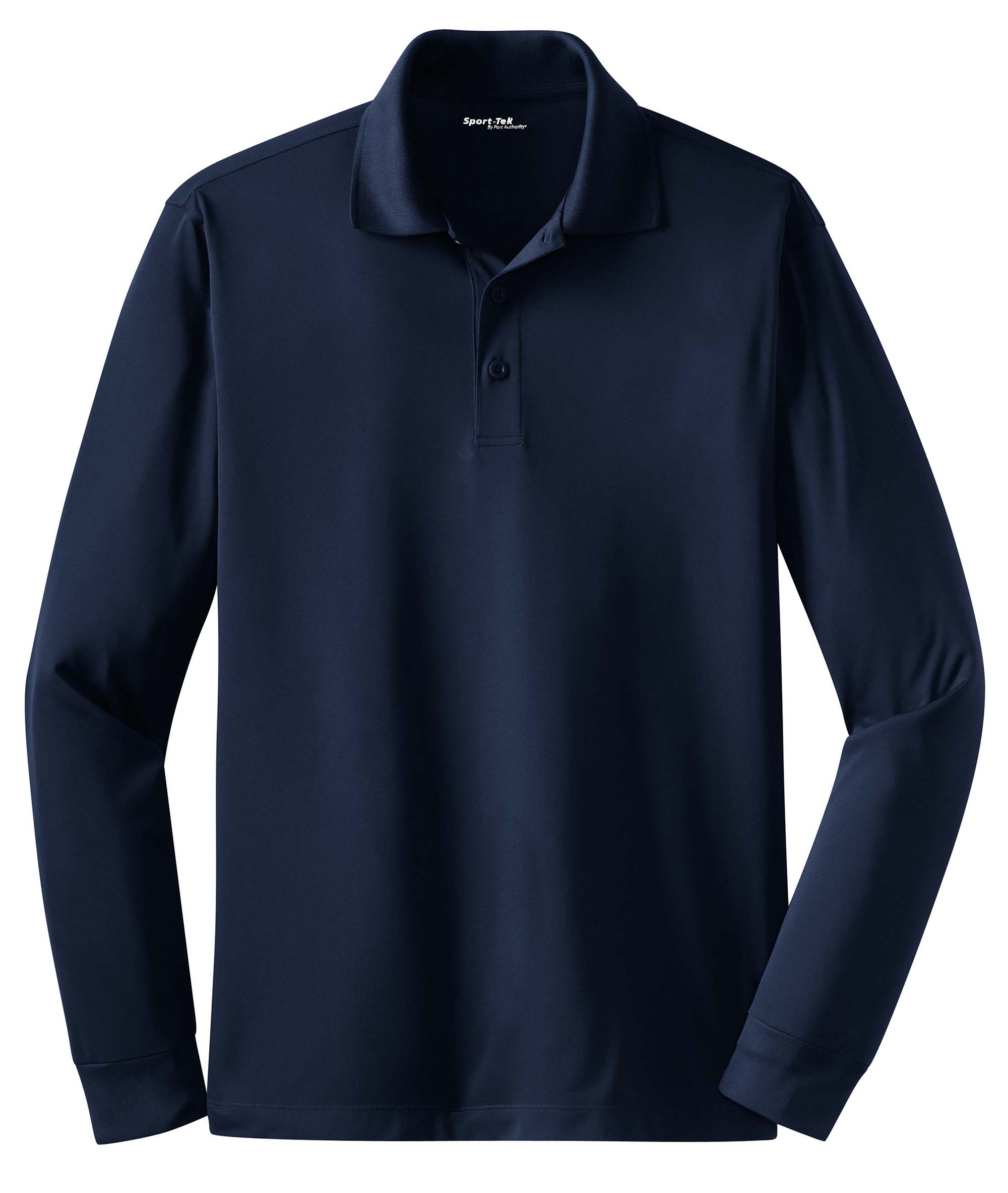 Sport-Tek® Long Sleeve Micropique Sport-Wick® Polo