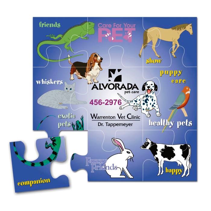 Message Magnet Puzzle Magnet