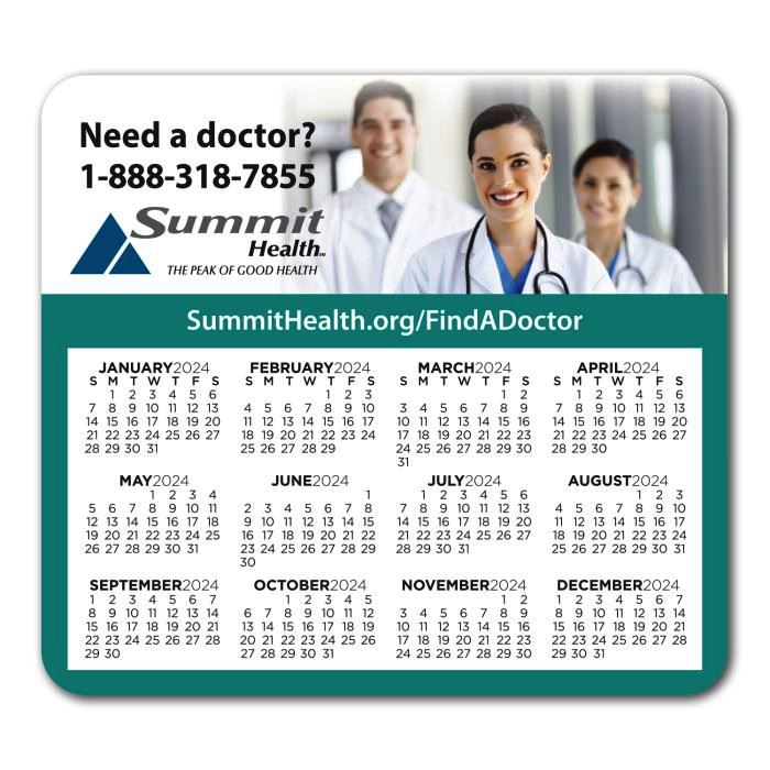 Calendar Round Corner Magnet