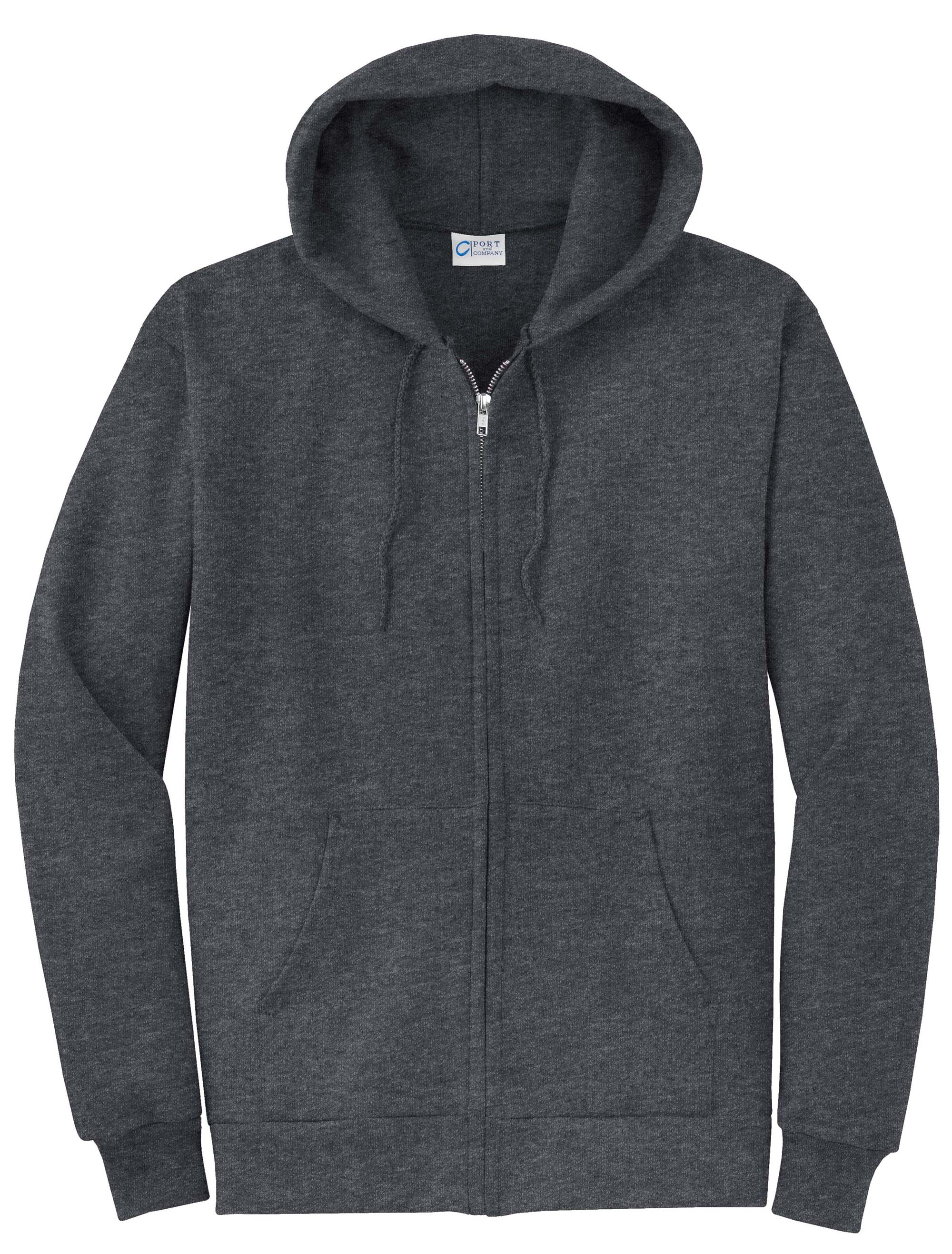 Port & Company® - Core Fleece Full-Zip Hooded Sweatshirt
