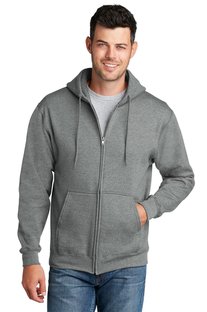 Port & Company® - Core Fleece Full-Zip Hooded Sweatshirt