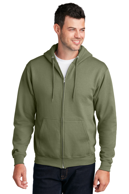 Port & Company® - Core Fleece Full-Zip Hooded Sweatshirt
