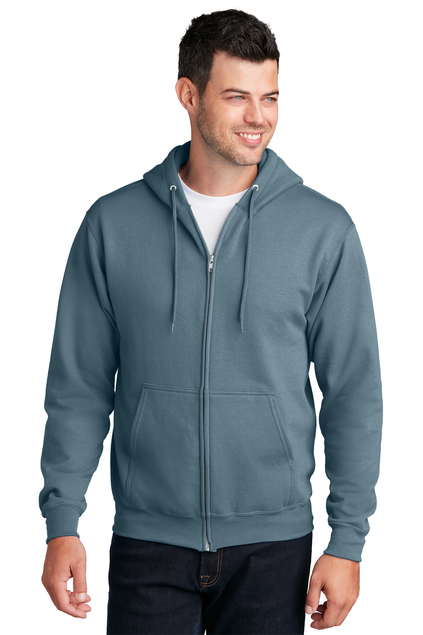 Port & Company® - Core Fleece Full-Zip Hooded Sweatshirt