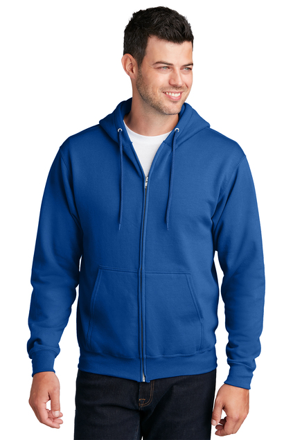 Port & Company® - Core Fleece Full-Zip Hooded Sweatshirt