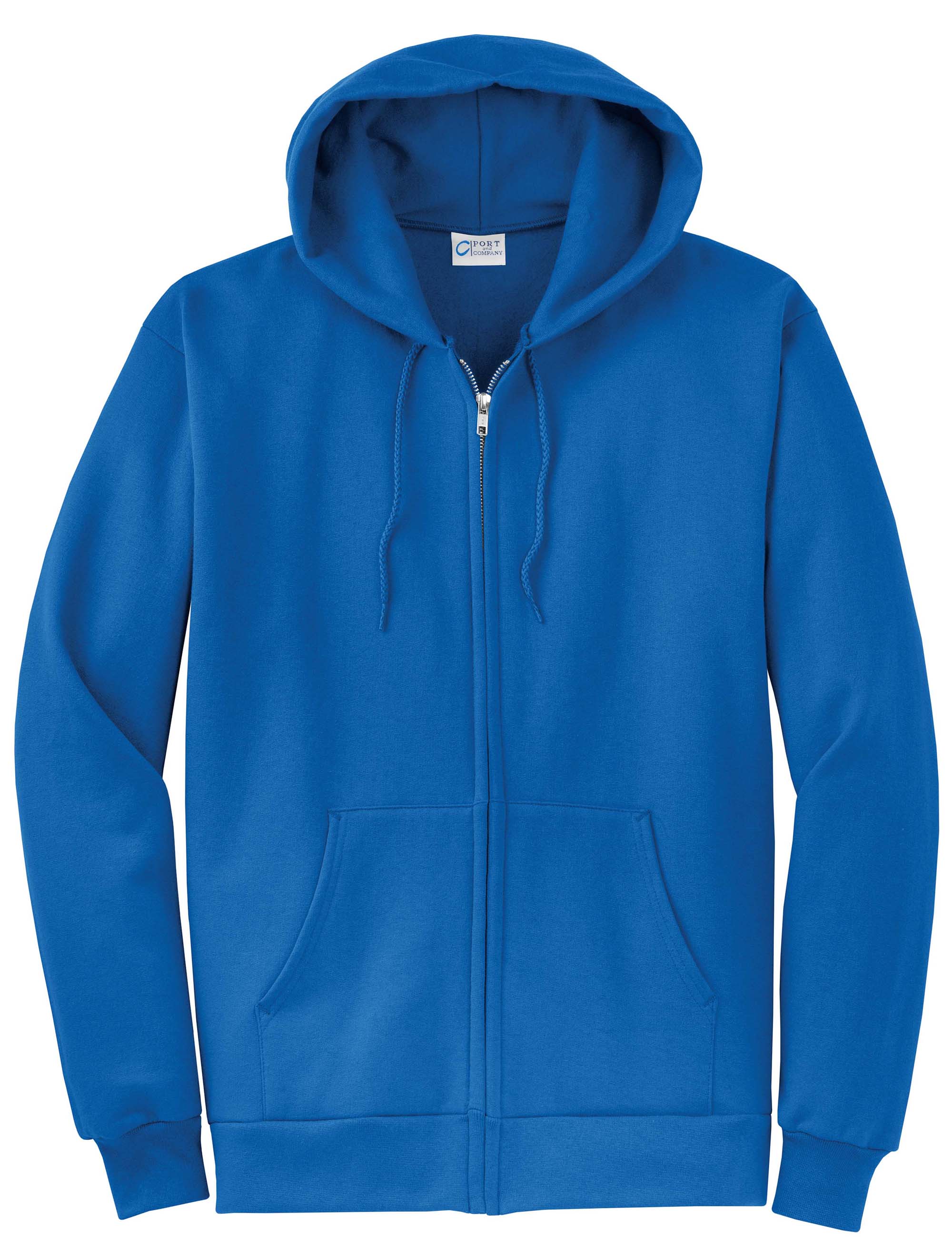Port & Company® - Core Fleece Full-Zip Hooded Sweatshirt