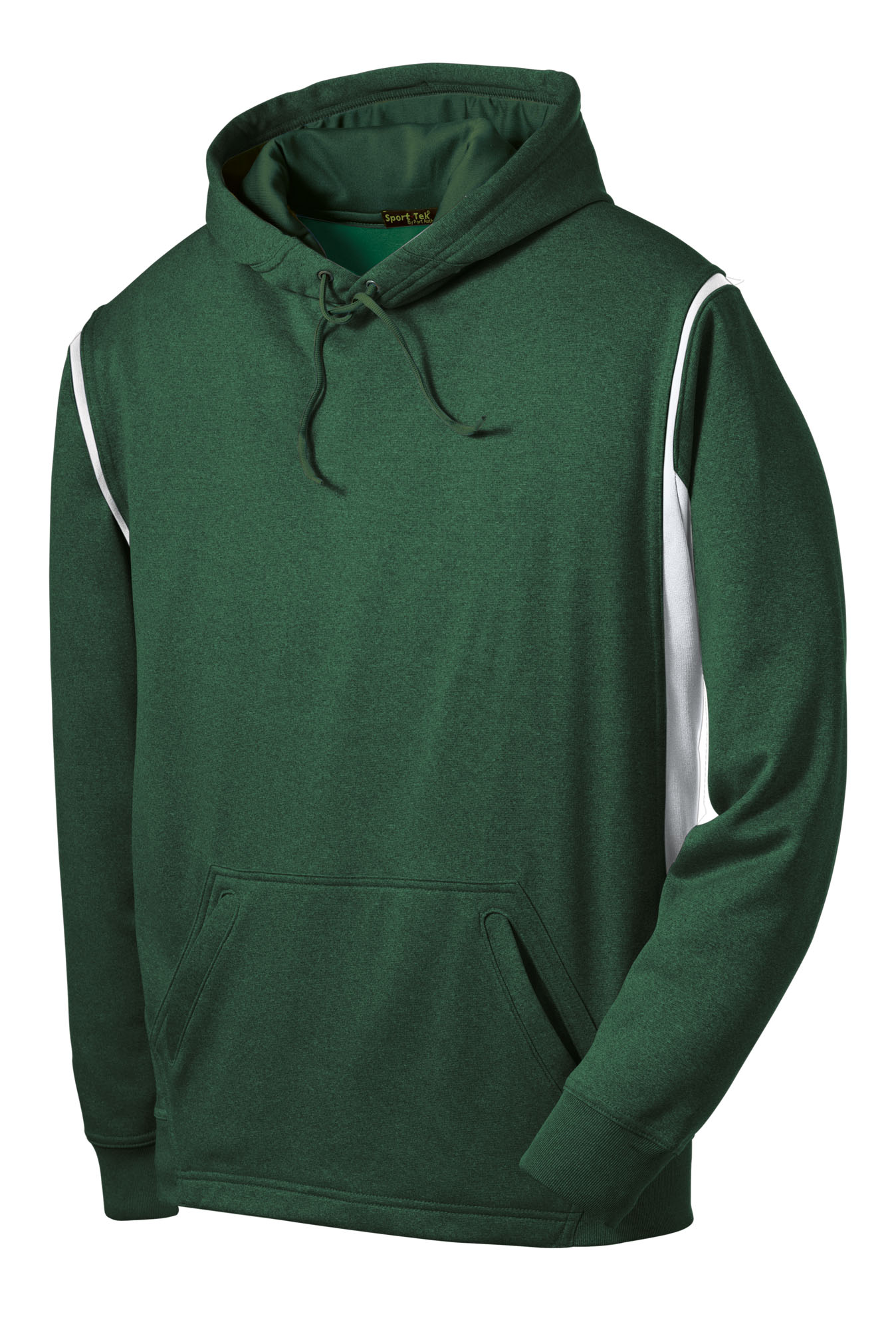 Sport-Tek® Tech Fleece Colorblock Hooded Sweatshirt