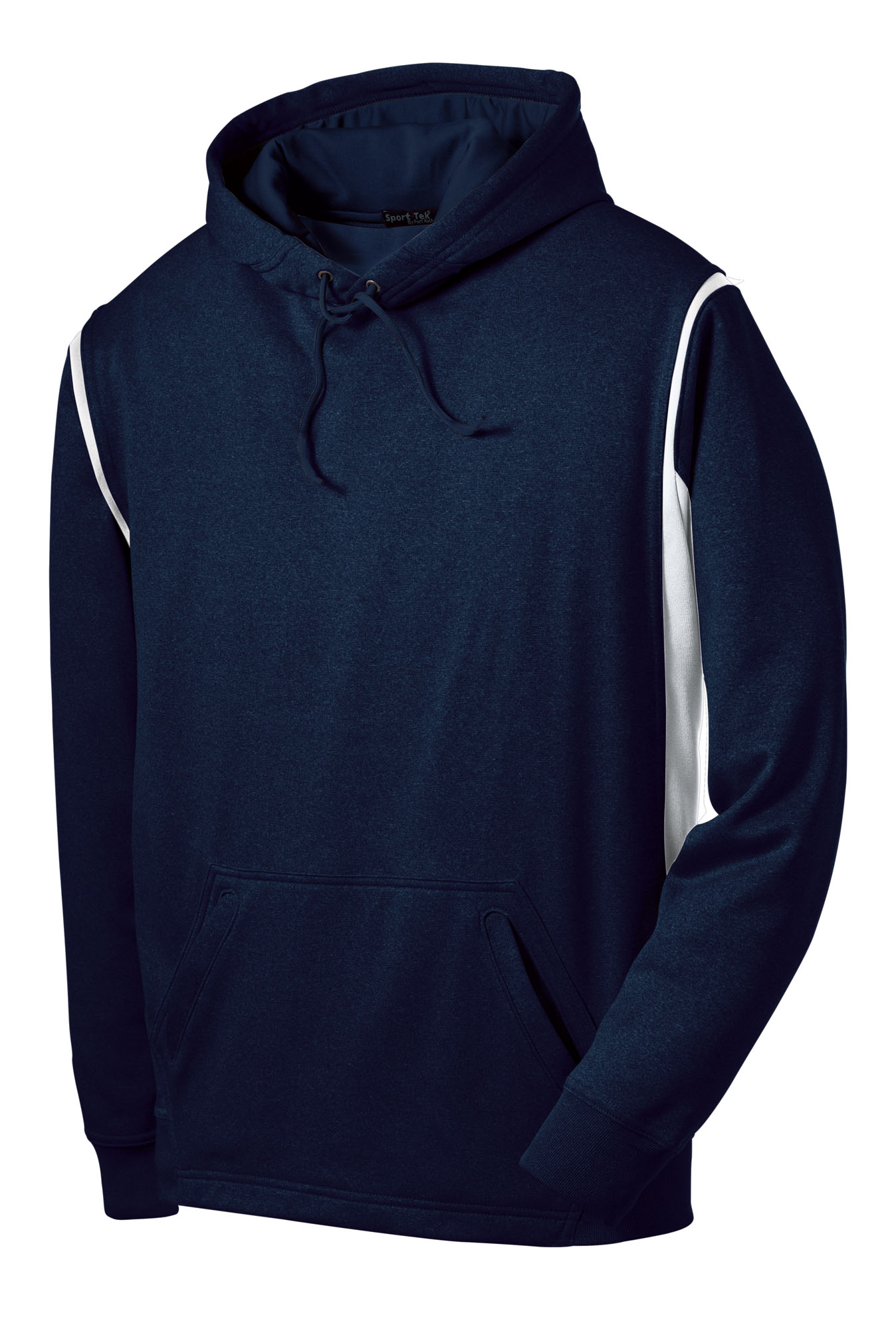 Sport-Tek® Tech Fleece Colorblock Hooded Sweatshirt