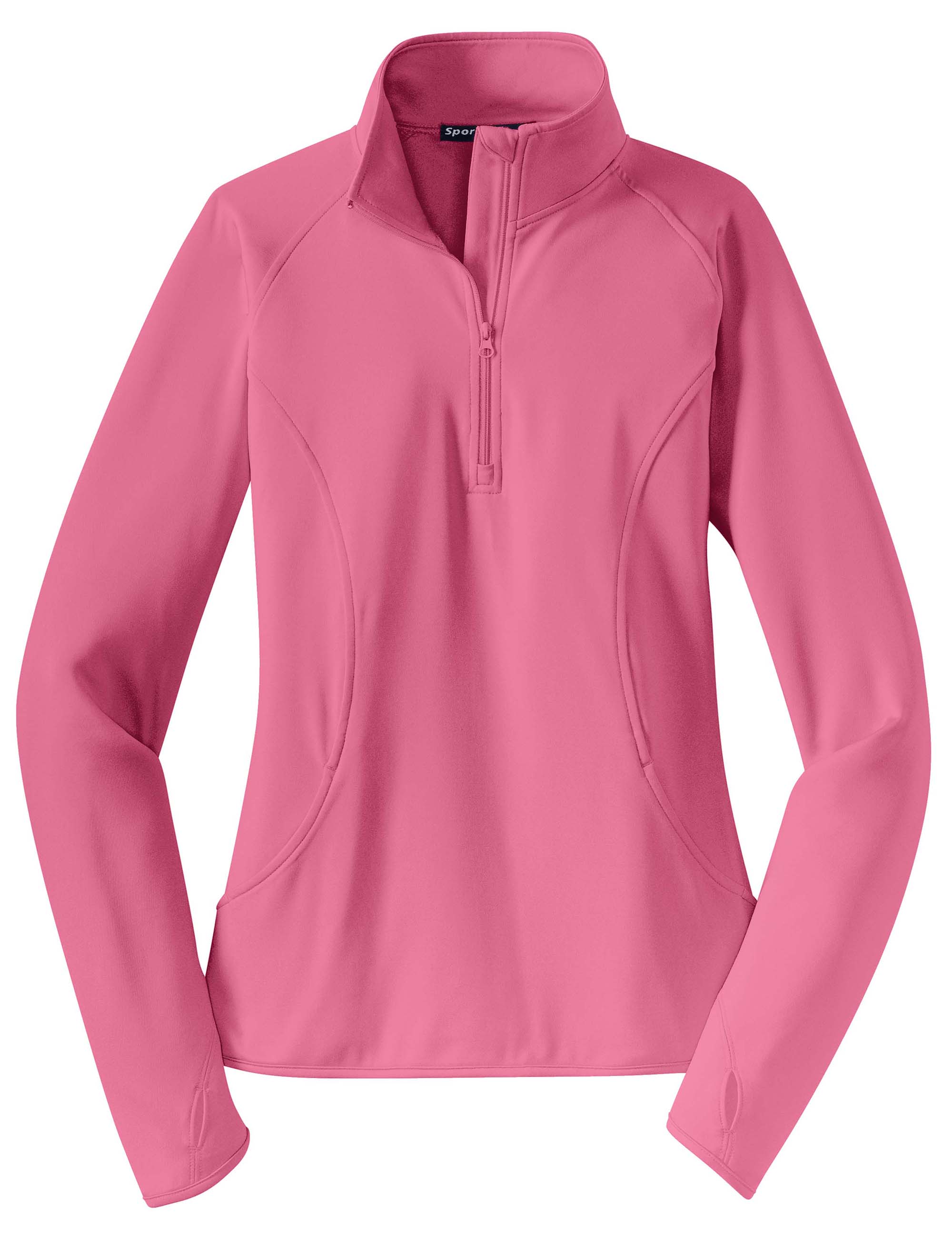 Sport-Tek® Ladies Sport-Wick® Stretch 1/2-Zip Pullove