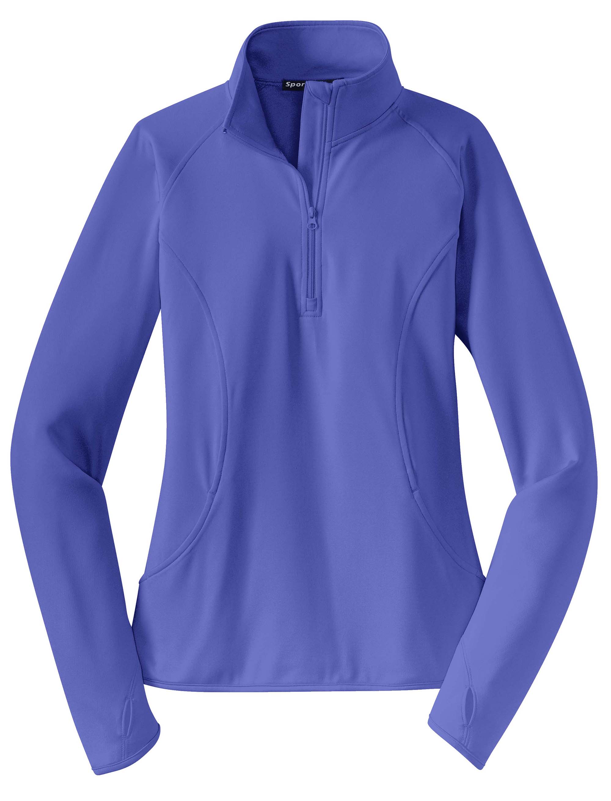 Sport-Tek® Ladies Sport-Wick® Stretch 1/2-Zip Pullove