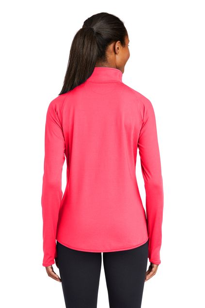 Sport-Tek® Ladies Sport-Wick® Stretch 1/2-Zip Pullove