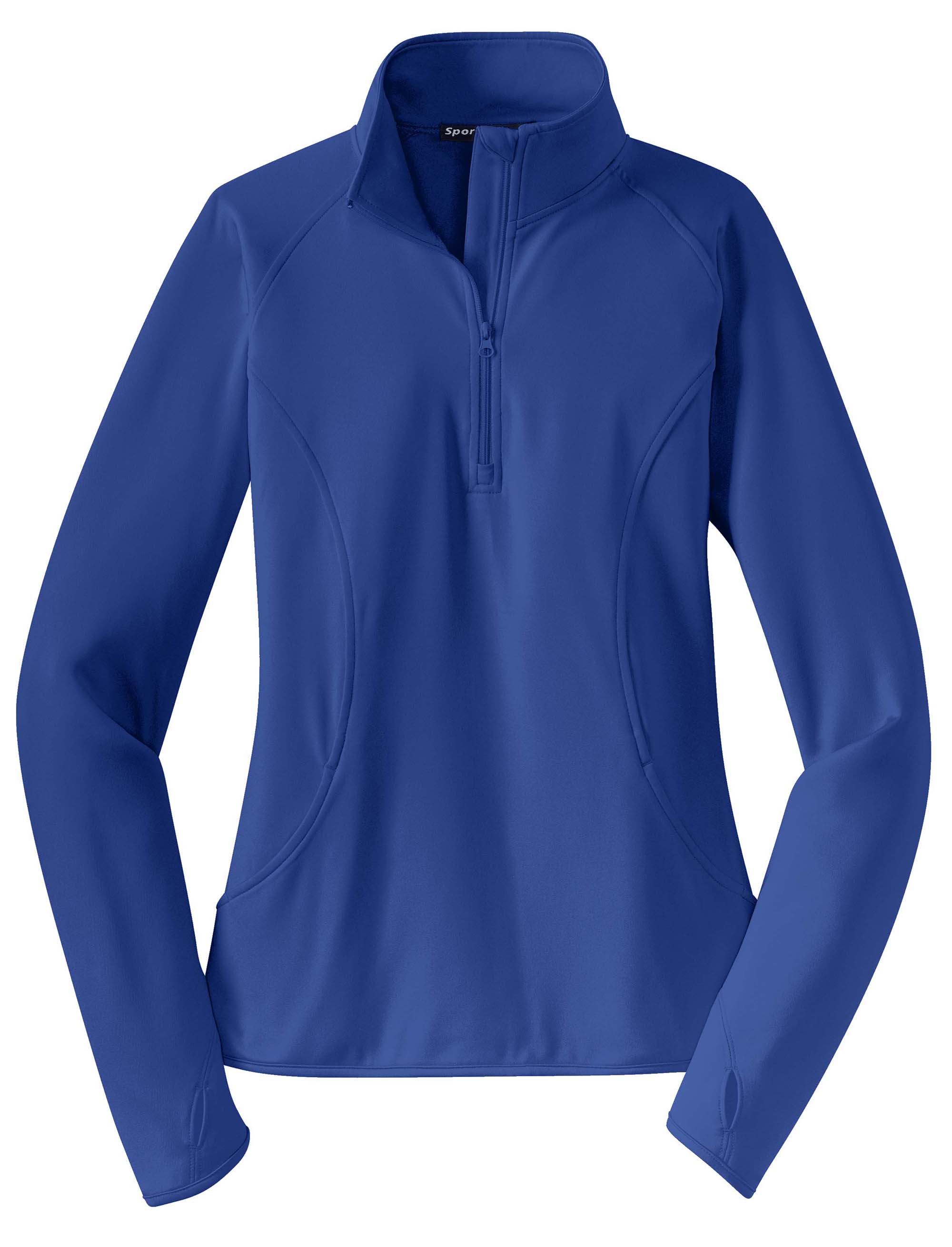 Sport-Tek® Ladies Sport-Wick® Stretch 1/2-Zip Pullove