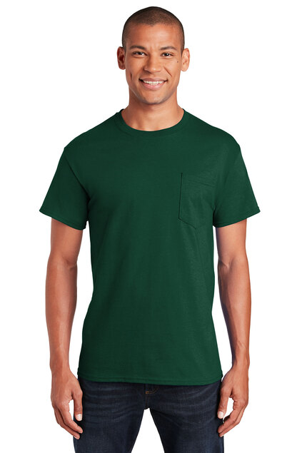 Gildan® - DryBlend® 50 Cotton/50 Poly Pocket T-Shirt