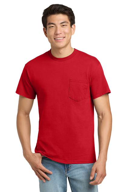 Gildan® - DryBlend® 50 Cotton/50 Poly Pocket T-Shirt