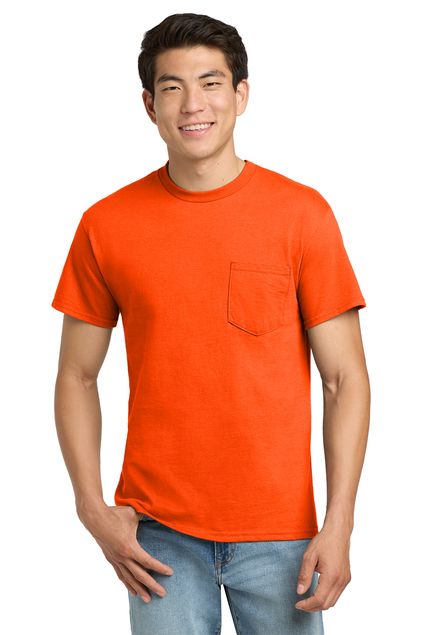Gildan® - DryBlend® 50 Cotton/50 Poly Pocket T-Shirt
