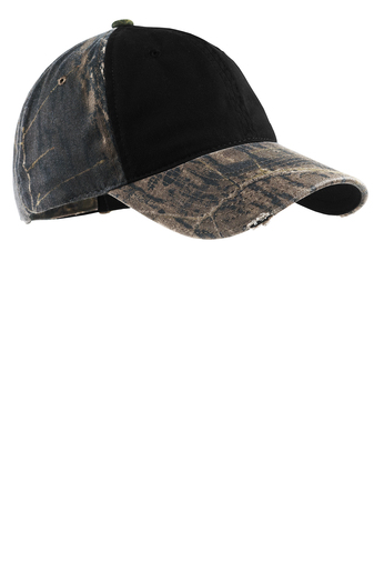 Port Authority® Camo Cap with Contrast Front Panel