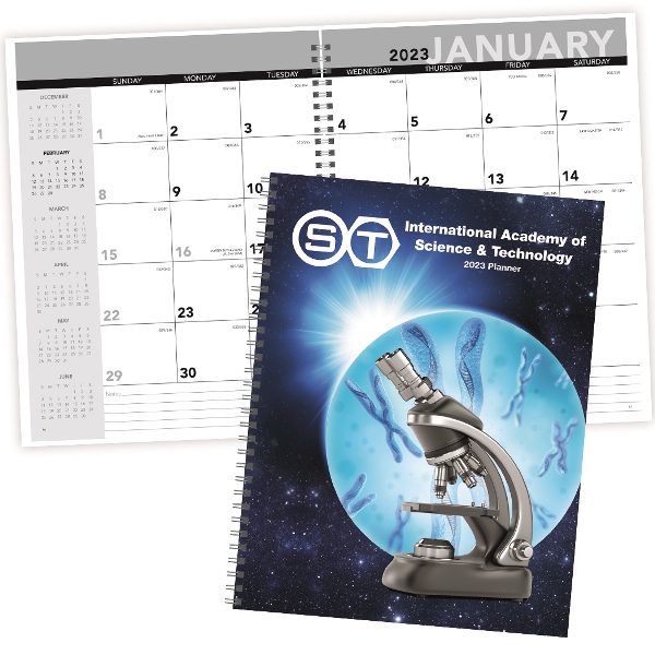 Standard Year Desk Planner with Custom Cover