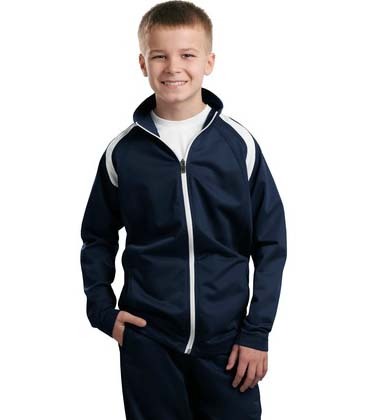Sport-Tek®  Youth Tricot Track Jacket