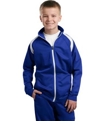 Sport-Tek®  Youth Tricot Track Jacket