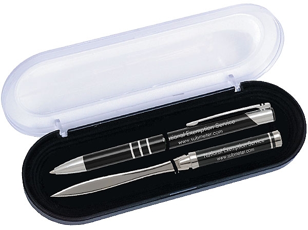 Triple Classic Pen & Letter Opener Set