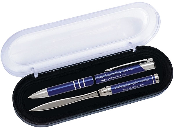 Triple Classic Pen & Letter Opener Set