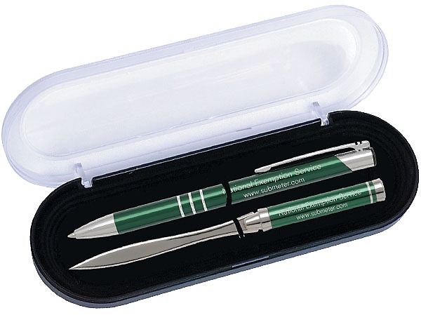 Triple Classic Pen & Letter Opener Set
