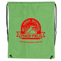210D Polyester Drawstring Cinch Pack Backpack