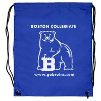 210D Polyester Drawstring Cinch Pack Backpack