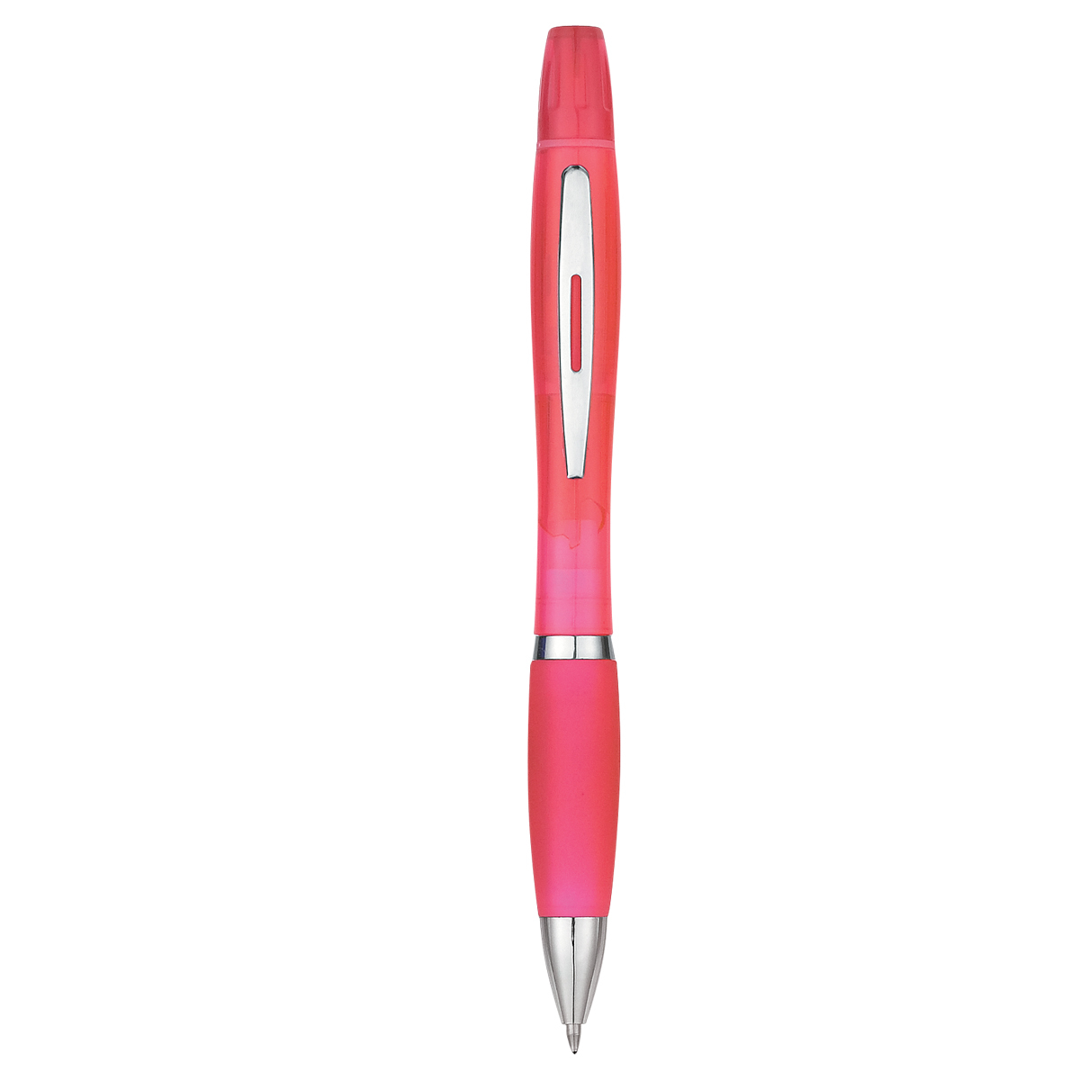 Twin-Write Pen With Highlighter