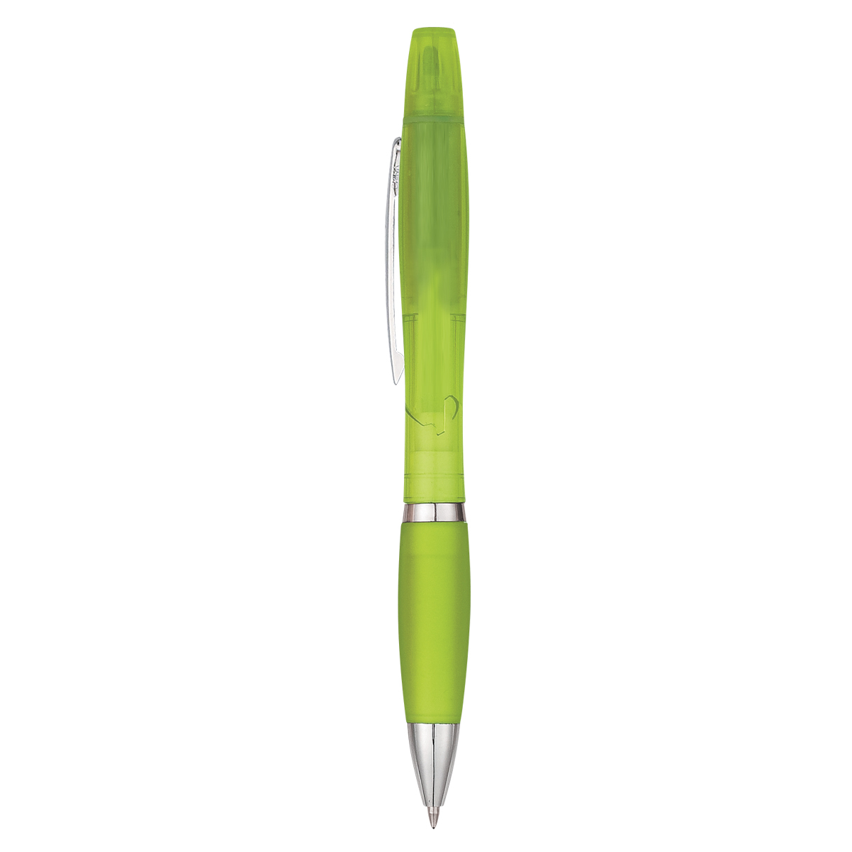 Twin-Write Pen With Highlighter
