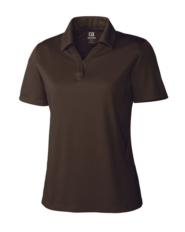 CB Drytec Genre Textured Solid Womens Polo