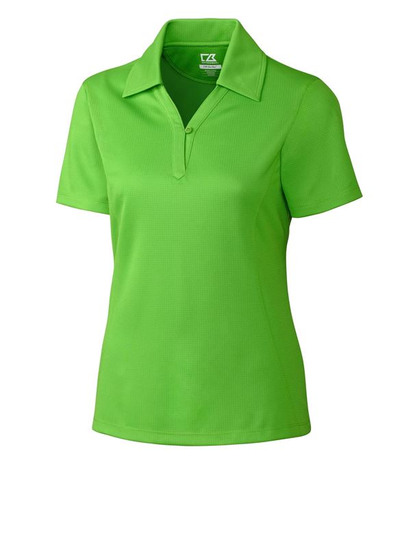 CB Drytec Genre Textured Solid Womens Polo