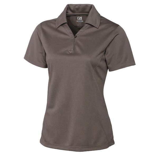 CB Drytec Genre Textured Solid Womens Polo