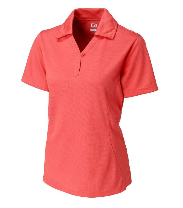CB Drytec Genre Textured Solid Womens Polo