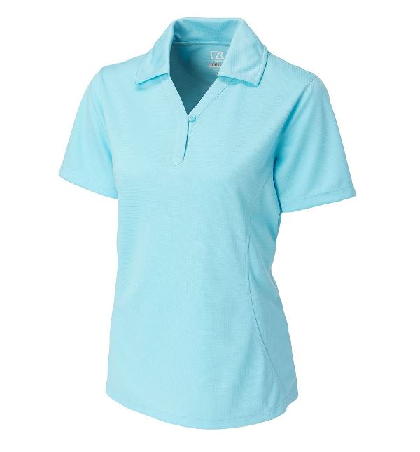 CB Drytec Genre Textured Solid Womens Polo