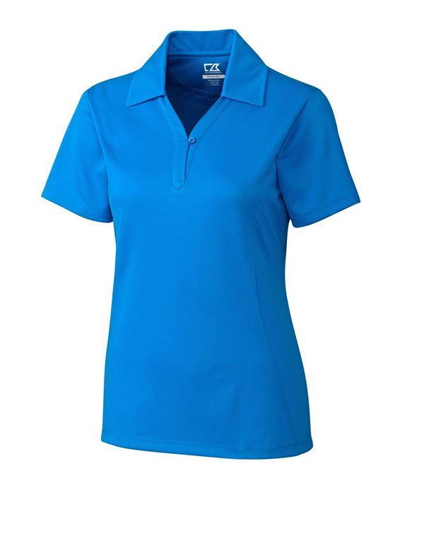 CB Drytec Genre Textured Solid Womens Polo