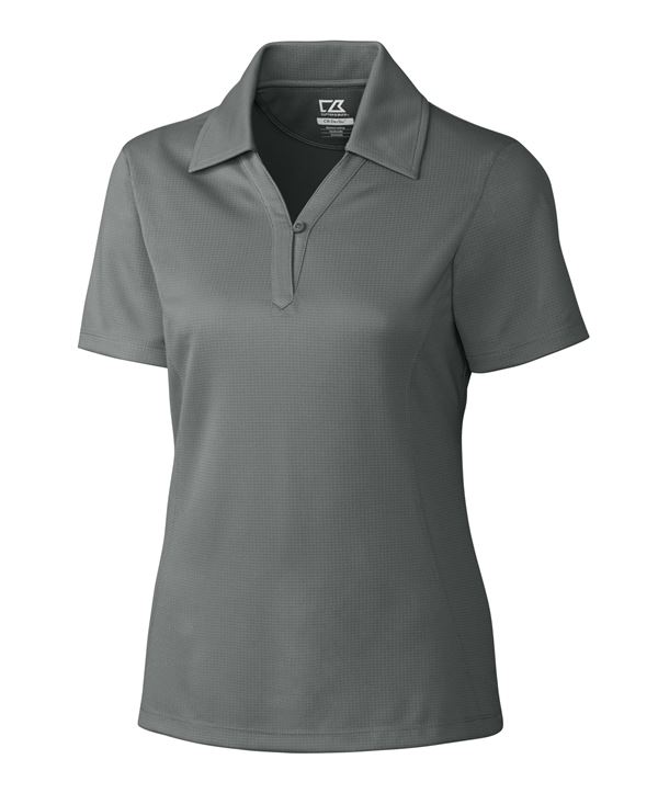 CB Drytec Genre Textured Solid Womens Polo
