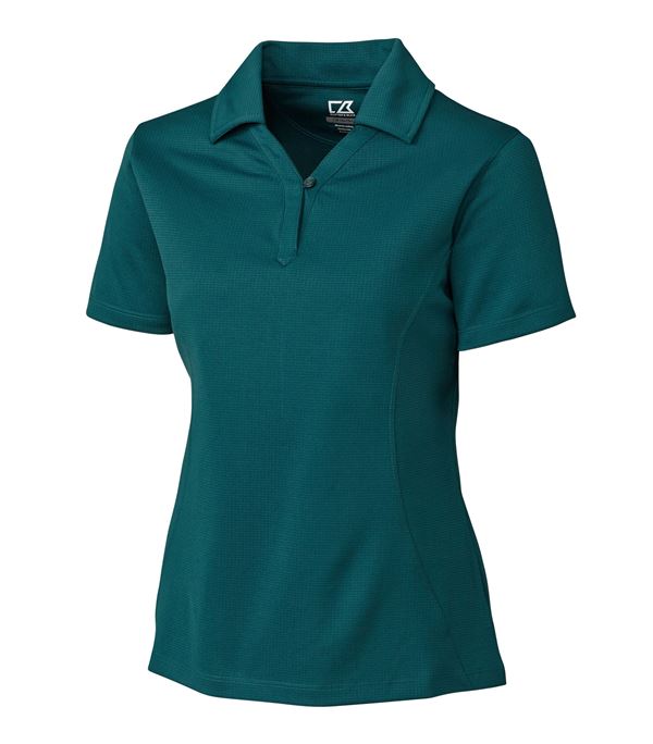CB Drytec Genre Textured Solid Womens Polo