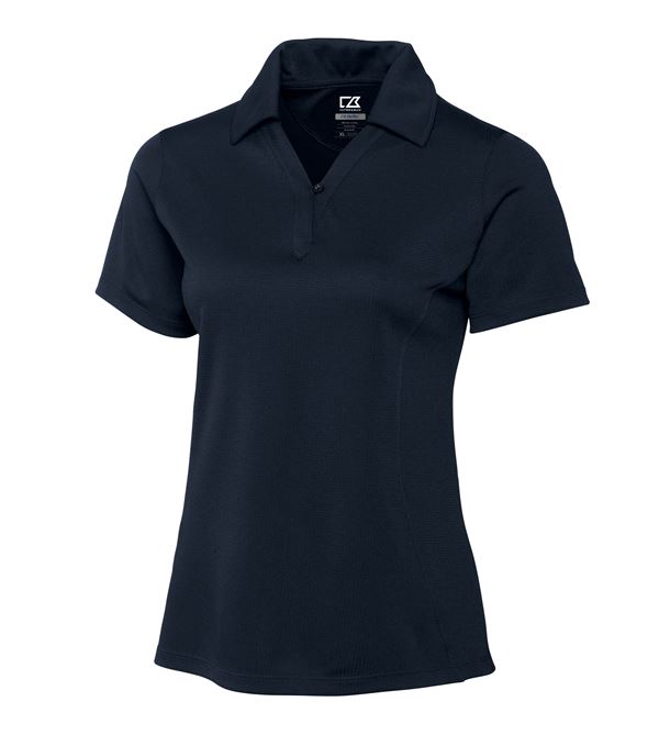 CB Drytec Genre Textured Solid Womens Polo