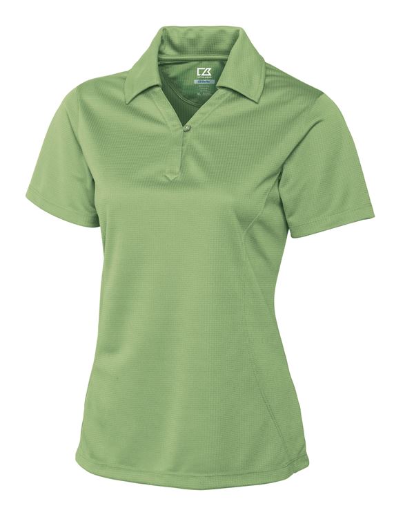 CB Drytec Genre Textured Solid Womens Polo