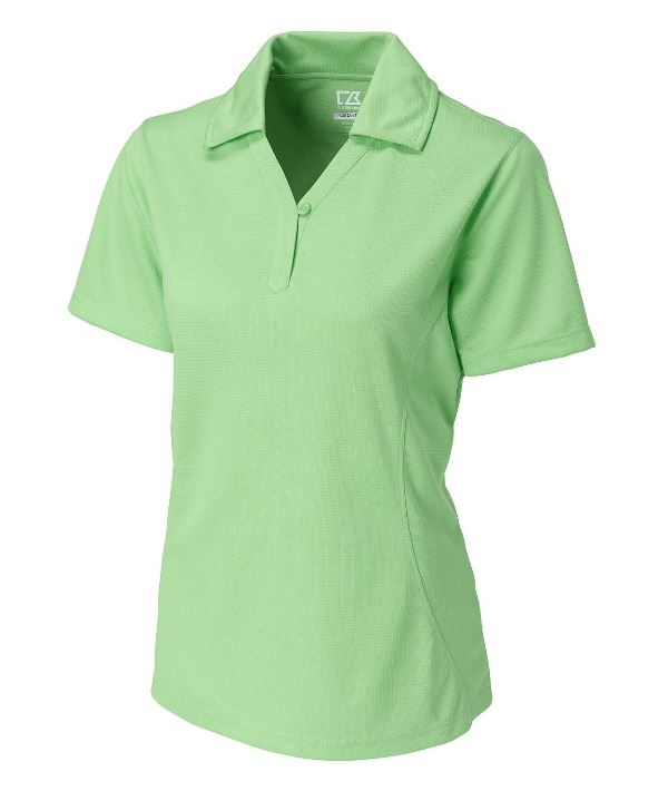 CB Drytec Genre Textured Solid Womens Polo