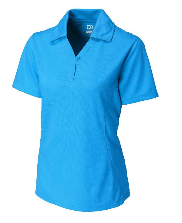 CB Drytec Genre Textured Solid Womens Polo